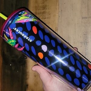 Starbucks Floral and Leaves Cup Tumbler Venti